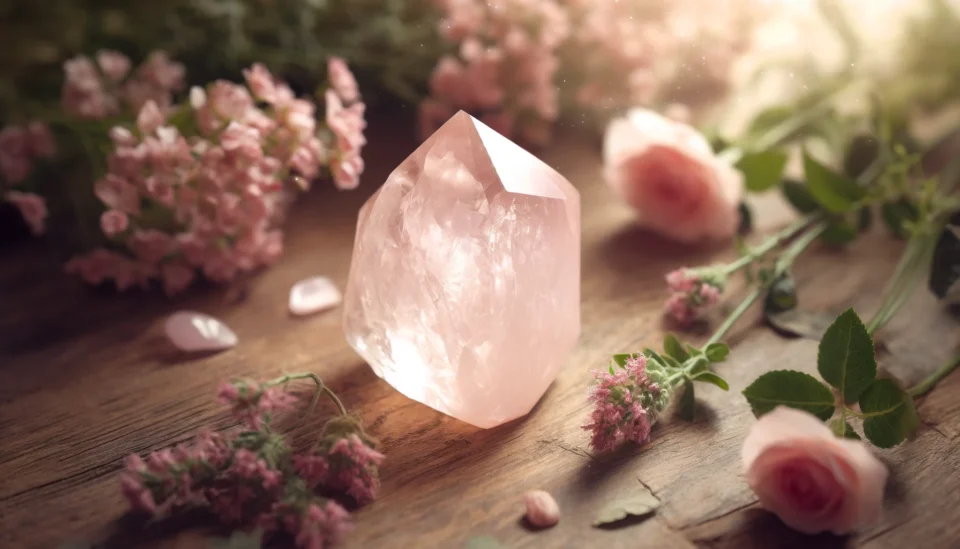 Cultivate love and compassion with rose-quartz